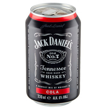 Jack Daniel's Drink z Colą 330ml puszka