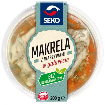 Seko Makrela z warzywami w Galarecie 200g