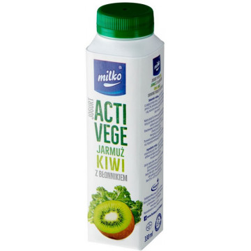 Milko Jogurt Acti Vege Jarmuż/kiwi 330ml