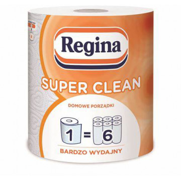 Regina Super Clean Ręcznik Papierowy 1 rolka 2 warstwowy