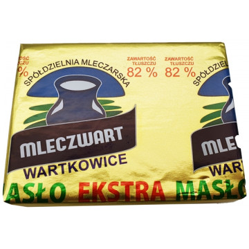 Wartkowice Masło Extra Kostka 200g