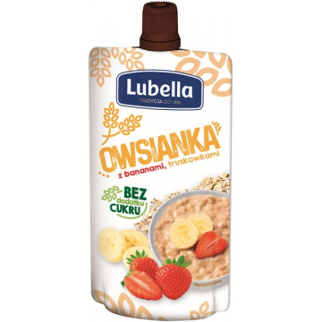 Lubella Owsianka z Bananami, Truskawkami 100g