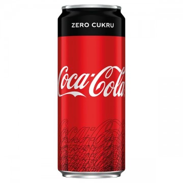 Coca Cola Zero Napój Gazowany 250ml Puszka