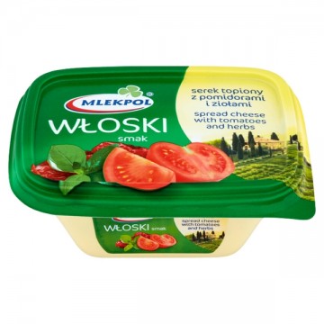 Mlekpol Serek Topiony Włoski z Pomidorami i Ziołami 150g